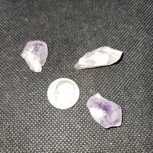 Super Seven Scepter Amethyst 3 PC Bundle, 10G - Picture 5 of 5
